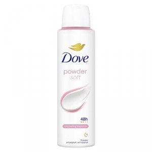 DOVE Powder Soft Deo spray dla kobiet 150 ml 