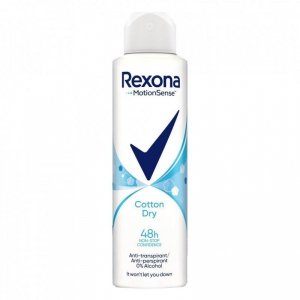 REXONA Cotton Dry Antyperspirant damski w sprayu, 150 ml 