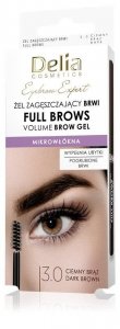 DELIA Eyebrow Expert Żel zagęszczający do brwi - Full Brow 3.0 brąz 7 ml 