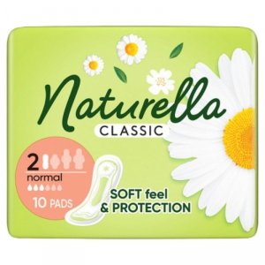 NATURELLA Classic Podpaski Normal 1 op.-10 sztuk 