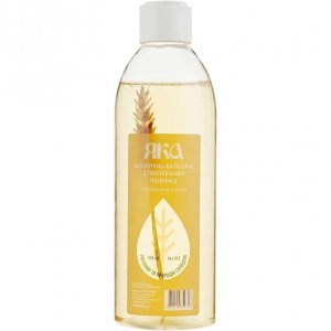 Naturalny Szampon Odbudowujący z Proteinami Pszenicy, Yaka, 350 ml - Data 09-2026 