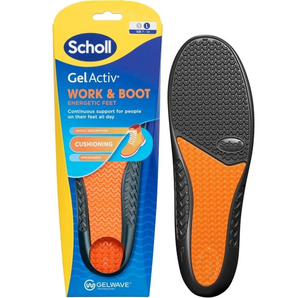 Scholl GelActiv Work wkładki do butów rozmiar S