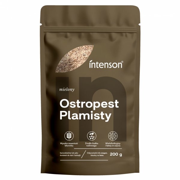 Ground Milk Thistle, Intenson, 200g