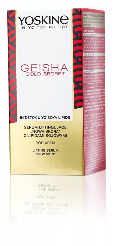 Yoskine Geisha Gold Secret Serum liftingujące Nowa Skóra pod krem  30ml