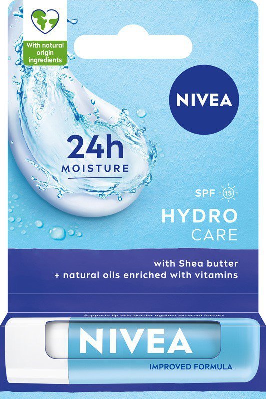 NIVEA Lip Care Ochronna pomadka do ust - Hydro Care 4.8 g
