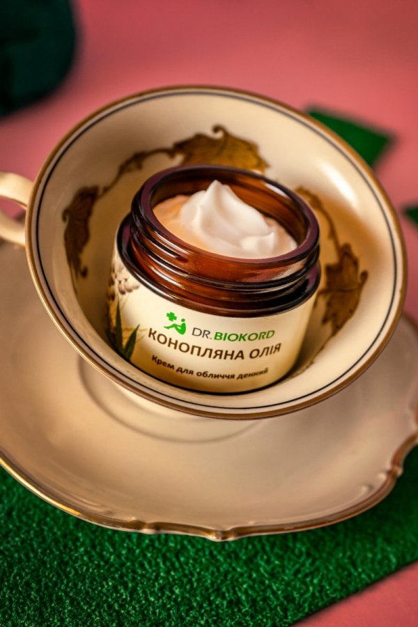 Hemp Day Face Cream, Dr. Biokord, 100% Natural