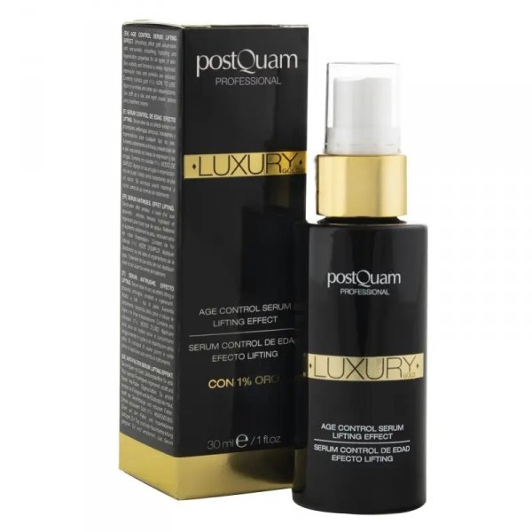 Złote Serum Liftingujące PostQuam Professional Luxury Gold Age Control Serum, 30 ml