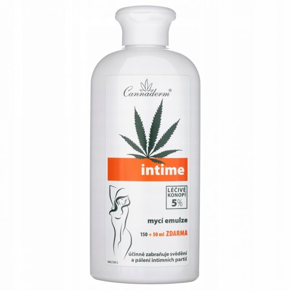 Emulsja do Higieny Intymnej Cannaderm Intime, 150 ml