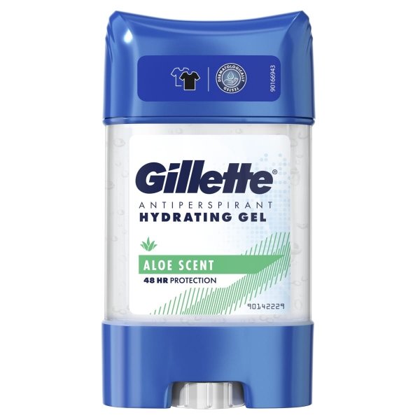 Gillette Aloe Scent 48H Antyperspirant w Żelu Sztyft Męski 70ml