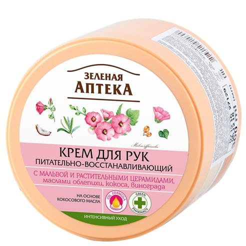 Krem do rąk i paznokci Odżywczy i Regenerujący, Green Pharmacy, 300ml