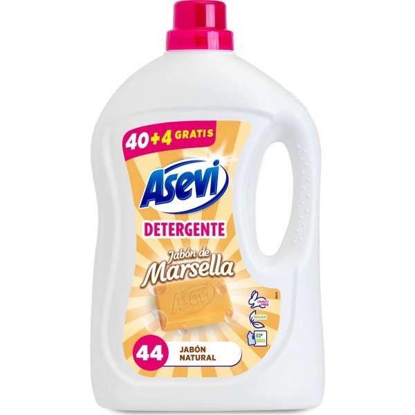 ASEVI Płyn do prania Mydło marsylskie, 2.376l