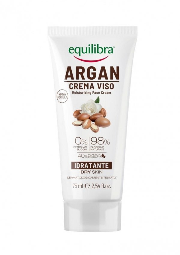 Arganowy Nawilżający Krem do Twarzy, Equilibra