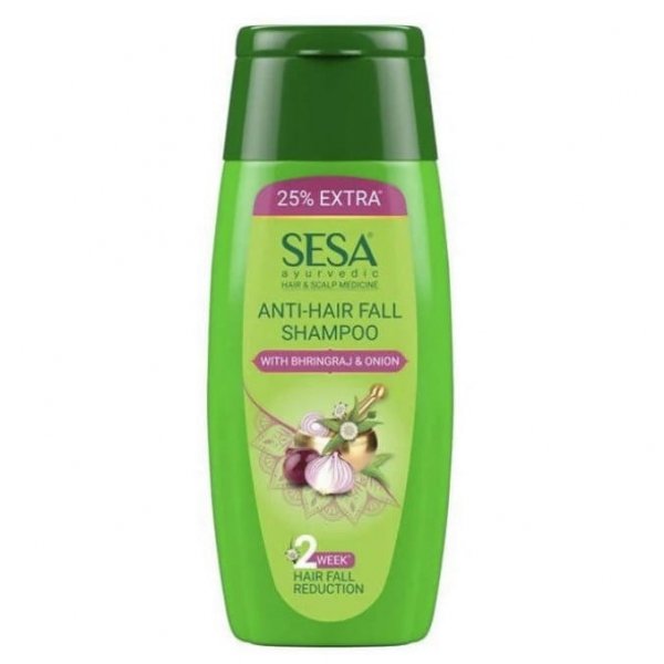 Szampon z Cebulą i Bhringaraj SESA Anti Hair-fall Shampoo, 100ml