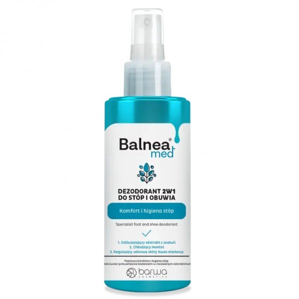 BARWA Balnea Foot Specjalistyczny Dezodorant do stóp i obuwia  150ml