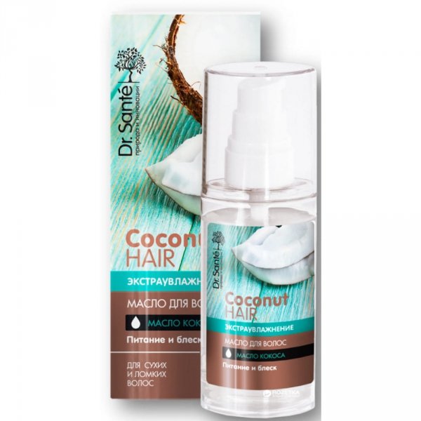Olejek do Włosów Suchych i Łamliwych Dr. Sante Coconut Hair, 50ml
