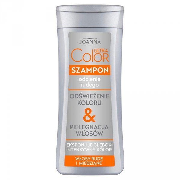JOANNA Ultra Color Szampon - odcienie rudego 200 ml
