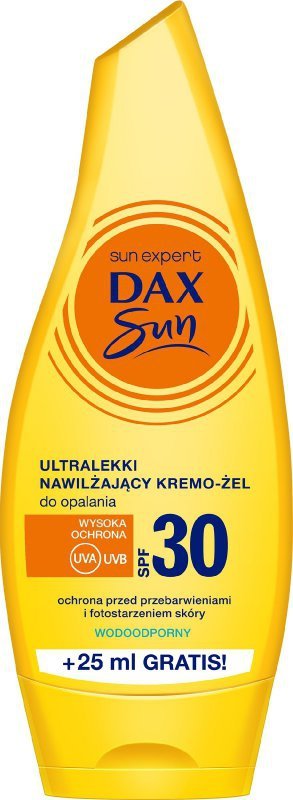 Dax Sun Ultralekki Nawilżający Kremo-Żel do opalania SPF30  175ml