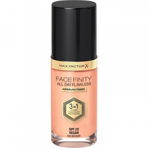 MAX FACTOR Podkład FACEFINITY All Day Flawless 3in1 nr C80 Bronze 30ml
