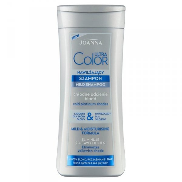 JOANNA Ultra Color Szampon nawilżający - chłodne odcienie blond 200 ml