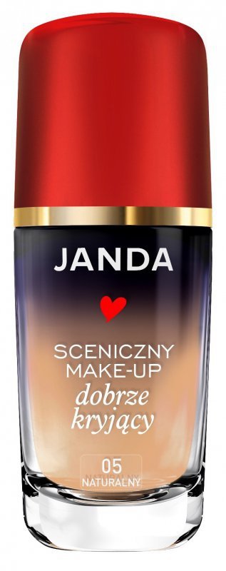 JANDA Make-Up Sceniczny dobrze kryjący nr 05 naturalny  30ml