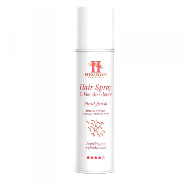 HEGRON Lakier do włosów Final Finish - medium strong 300ml