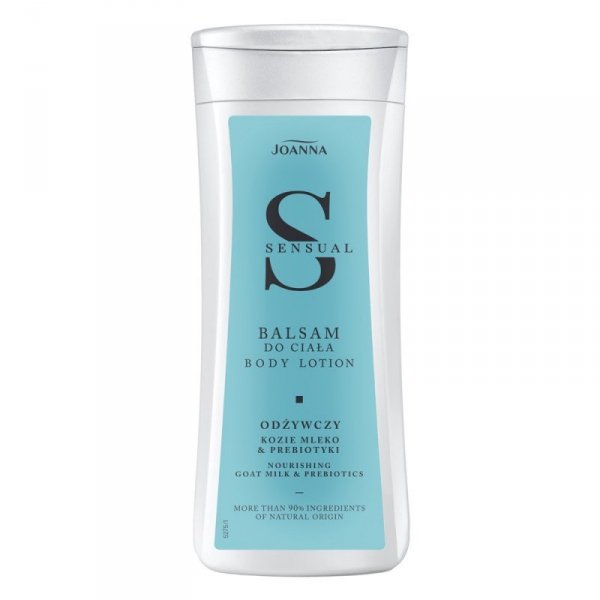 JOANNA Sensual Balsam do ciała odżywczy - Kozie mleko i Prebiotyki 200 g
