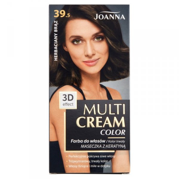 JOANNA Multi Cream Color Farba do włosów Herbaciany brąz 39.5