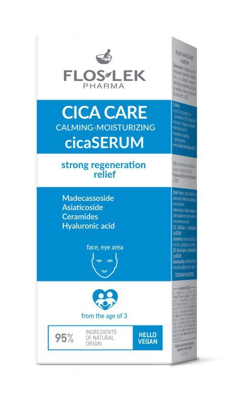 FLOS CICA Serum kojąco-nawilżające 30ml