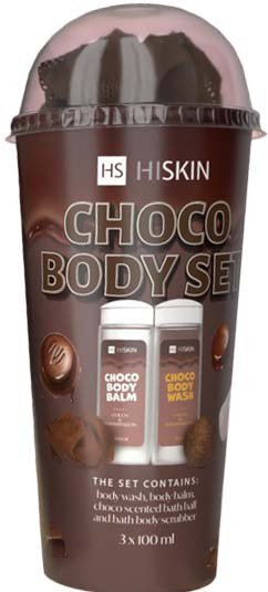 HISKIN BODY SET Tuba brązowa CHOCO- czekolada