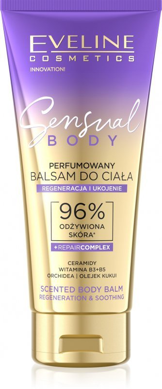 EVELINE Sensual Body Perfumowany Balsam do ciała - regeneracja i ukojenie 200 ml