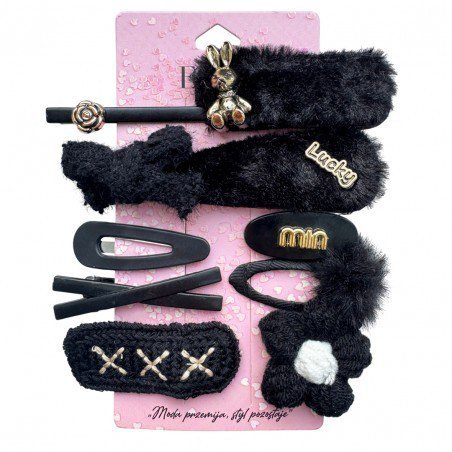 ECARLA Zestaw spinek do włosów SP434 10 szt