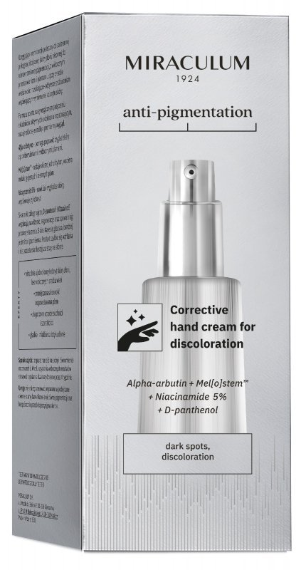 MIRACULUM Anti-Pigmentation Krem do rąk korygujący przebarwienia