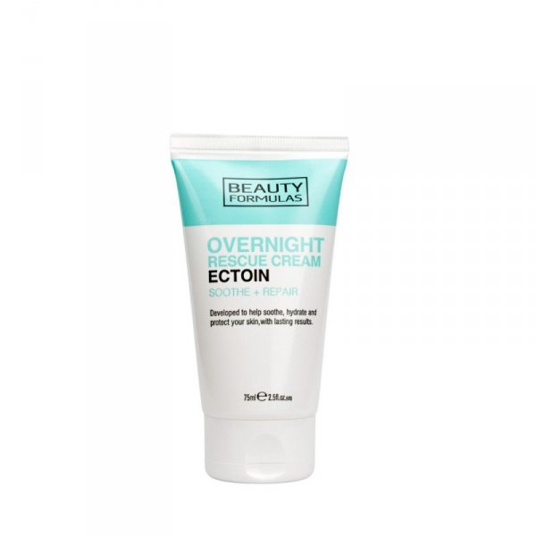 BEAUTY FORMULAS Krem regenerujący na noc z ektoiną 75 ml