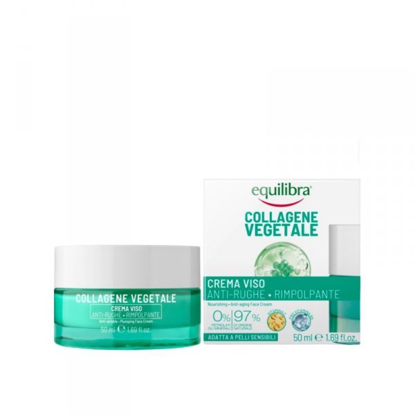 EQUILIBRA Collagene Krem przeciwzmarszczkowy wypełniający z kolagenem roślinnym 50 ml