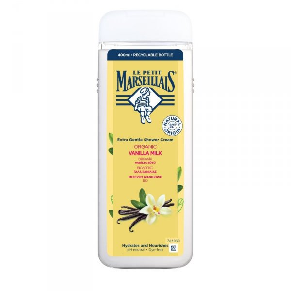 LE PETIT MARSELLAIS Żel pod prysznic Mleczko Waniliowe 400 ml