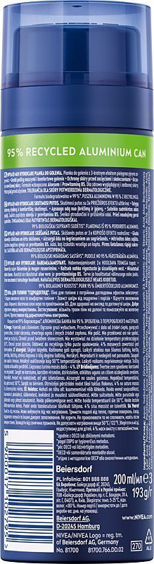 NIVEA MEN Pianka do golenia Hydro Care 200 ml