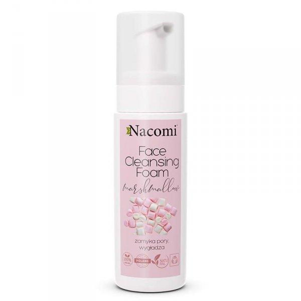 NACOMI Pianka oczyszczająca do twarzy marshmallo&