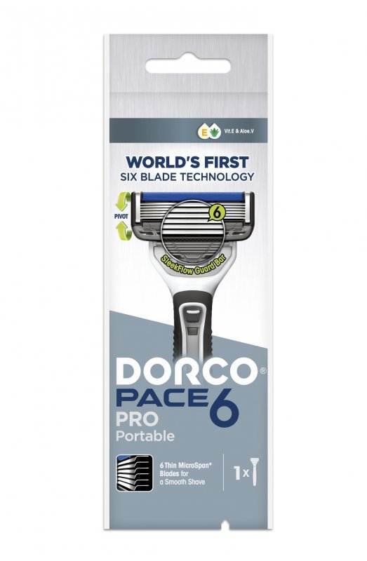 DORCO Maszynka jednorazowa Pace 6 PRO 1 szt - 6 ostrzy