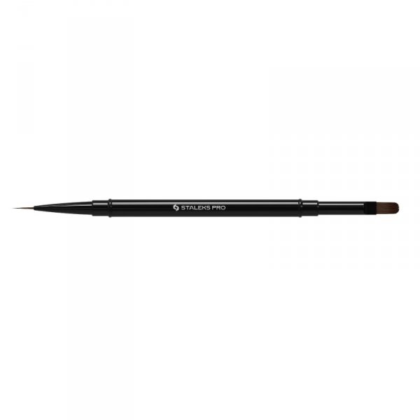 STALEX Pro Expert Pędzel do żelu dwustronny - liner 10mm / do żelu 11 mm