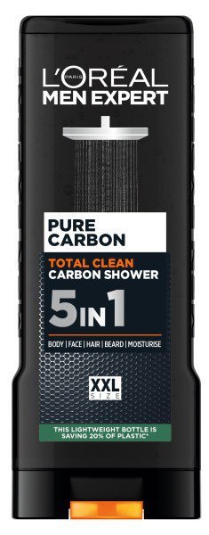 LOREAL Men Expert Żel pod prysznic Pure Carbon 5w1 - 400ml