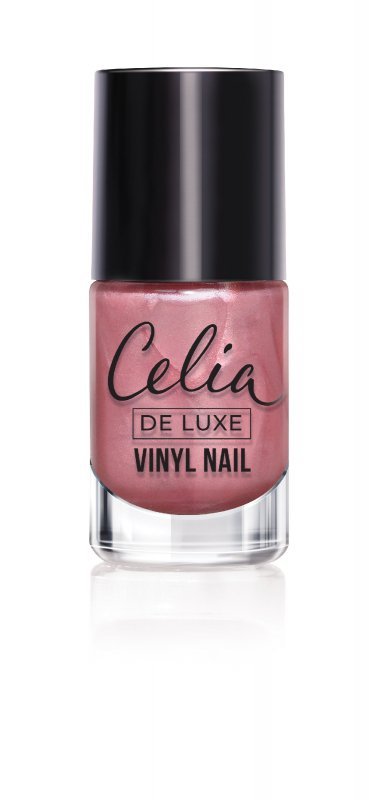 CELIA De Luxe Vinyl Nail Lakier winylowy do paznokci perłowy 701 10 ml