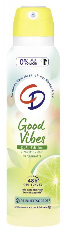 CD Roll-on Dezodorant w sprayu 48H Good Vibes 150 ml