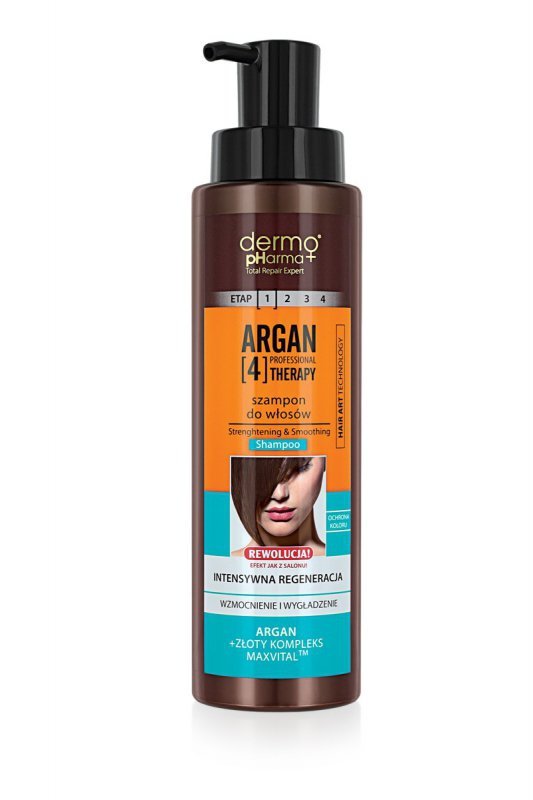DERMO PHARMA ARGAN Szampon d/wł.&