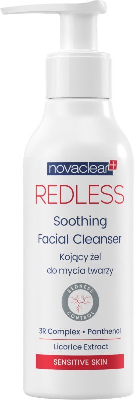 NOVACLEAR Redless Kojący żel do mycia twarzy 150 ml