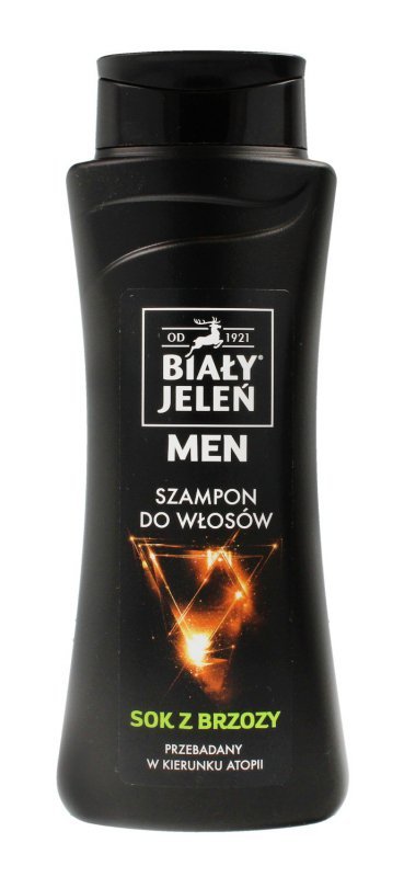 Biały Jeleń Szampon hipoalergiczny Men z sokiem z brzozy  300ml