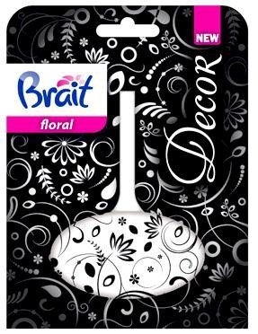 BRAIT Kostka toaletowa Decor 1-fazowa do WC Floral 40g