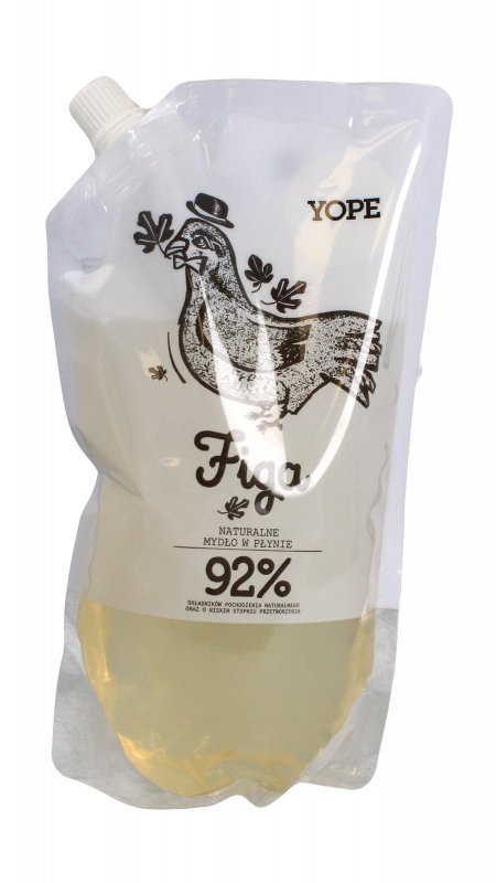 YOPE Mydło w płynie FIGA Doypack  500ml