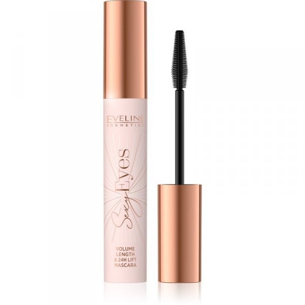Eveline Maskara Sexy Eyes - pogrubiająco wydłużająco liftingująca rzęsy, 8ml