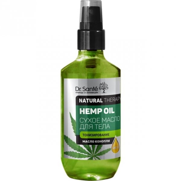 Suchy olejek do ciała Konopny Dr.Sante Natural Therapy Hemp Oil, 150 ml