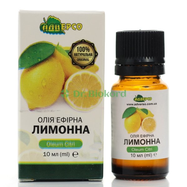 Olejek Cytrynowy, 100% Naturalny Adverso